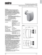 Электромоторный сервоприводный термостат (1-10в)